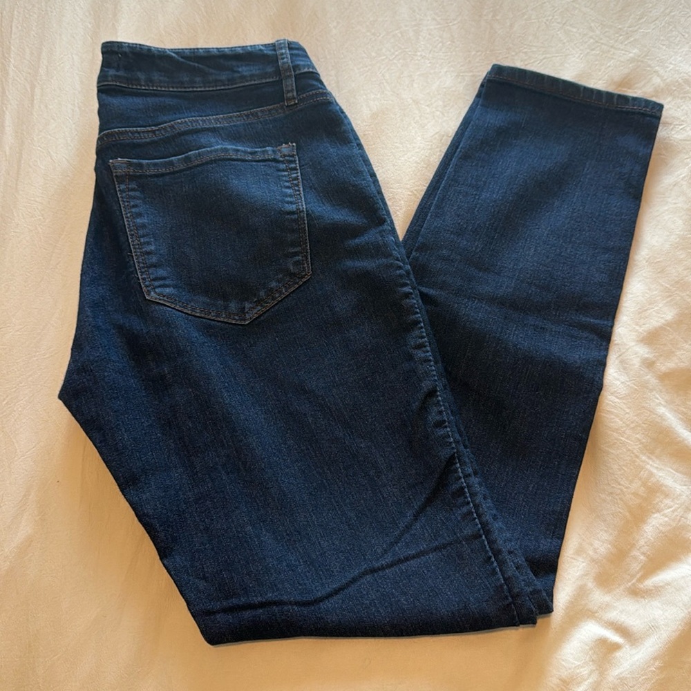 Loft curvy skinny jeans